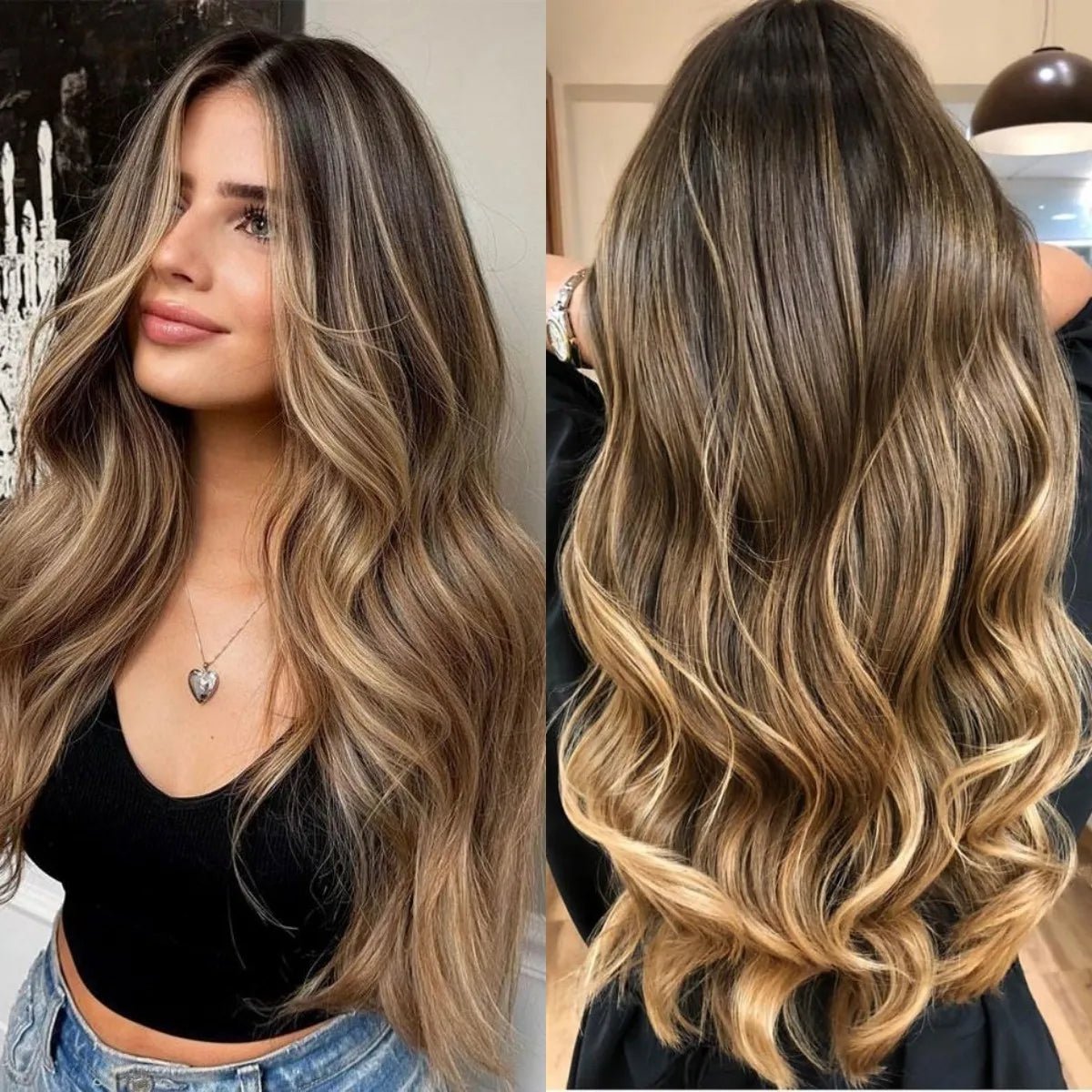 OG Creation Highlight Body Wave Synthetic Wig Long Blonde - OG Creation