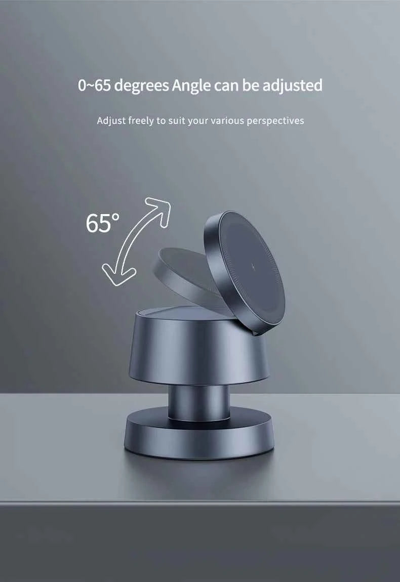 4 in 1 Wireless Charging Station With Mushroom Light