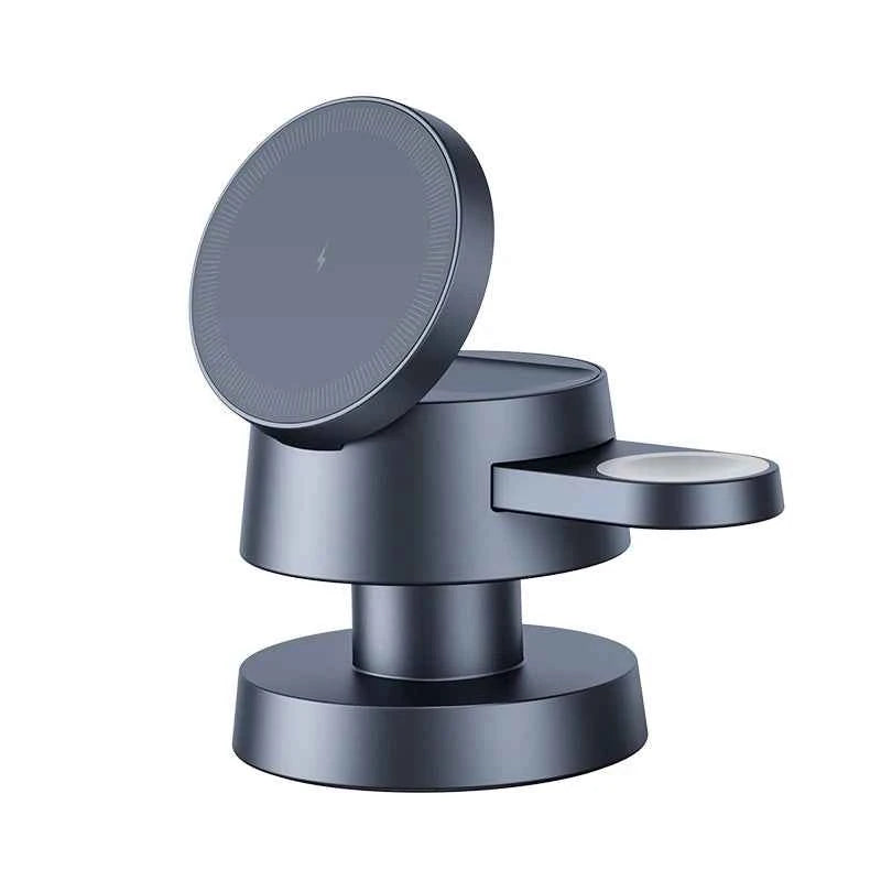 4 in 1 Wireless Charging Station With Mushroom Light