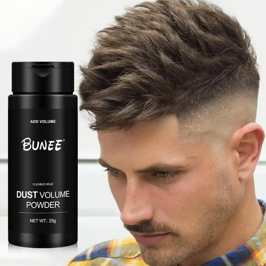OG Creation Bunee Dust Volume Powder hair styling powder for volume with flexible hold in black bottle